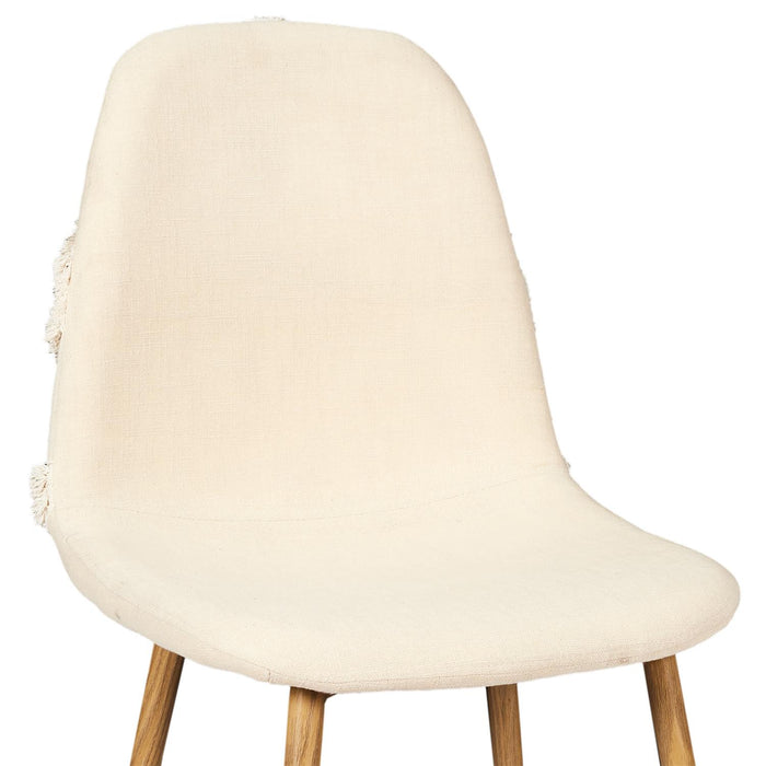 FARO CHAIR METAL LEGS IMITATION WOOD