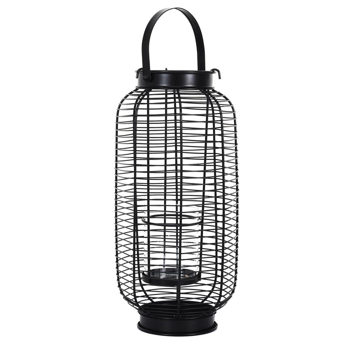 LANTERN IN WIRE METAL H42.5CM