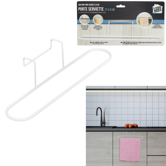 TOWEL HOLDER FOR DOOR 26X7CM