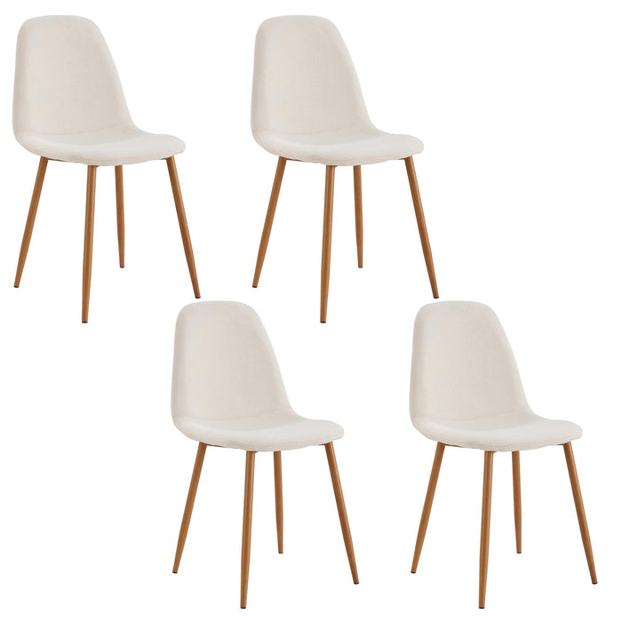 WOOD IMITATION METAL FOOT POESIE CHAIR