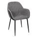 MEMPHIS CHAIR GREY AND BLACK