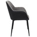 MEMPHIS CHAIR GREY AND BLACK