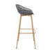 BAR STOOL MALAGA GREY M2