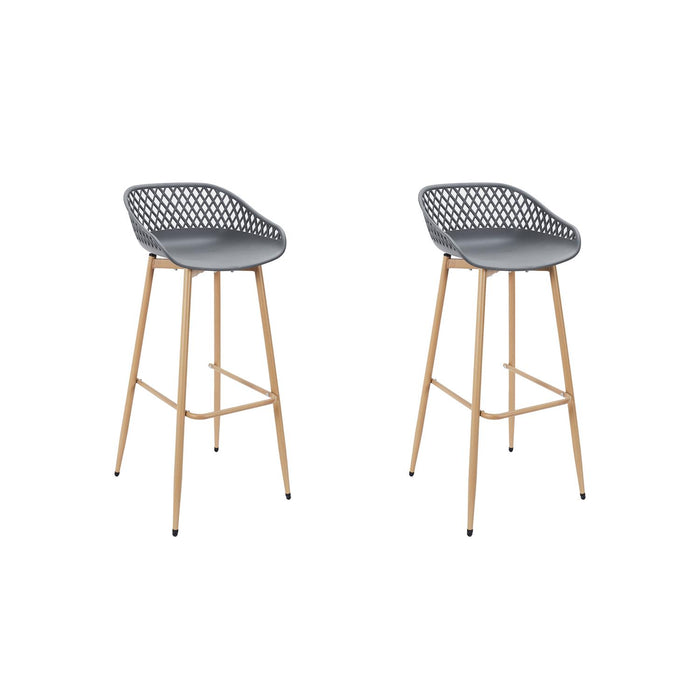 BAR STOOL MALAGA GREY M2