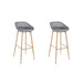 BAR STOOL MALAGA GREY M2