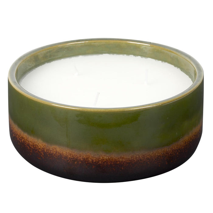 GLAZE CERAMIC SCENTED CANDLE D16.5CM