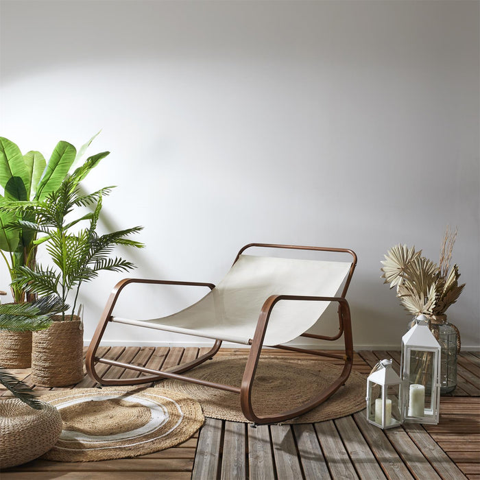 MIAMI IMITATION WOOD ROCKING CHAIR M1