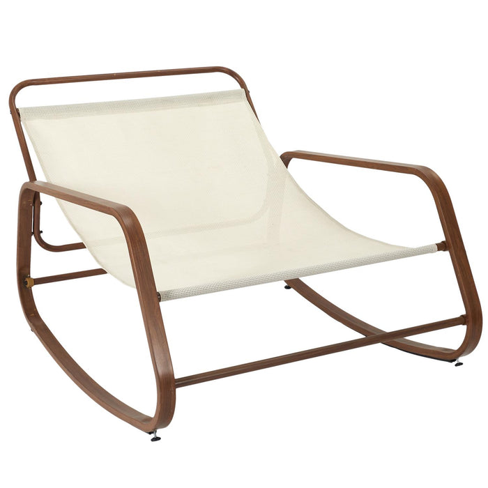 MIAMI IMITATION WOOD ROCKING CHAIR M1