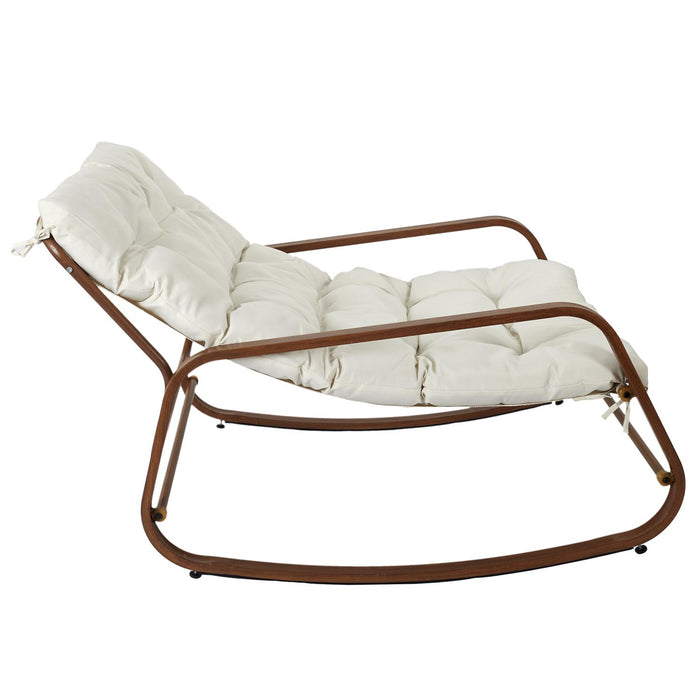MIAMI IMITATION WOOD ROCKING CHAIR M1