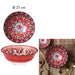 RED JAIPUR SALAD BOWL D21CM A1IN6