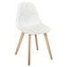 SCANDINAVIAN CHAIR PATCHWORK WHITE