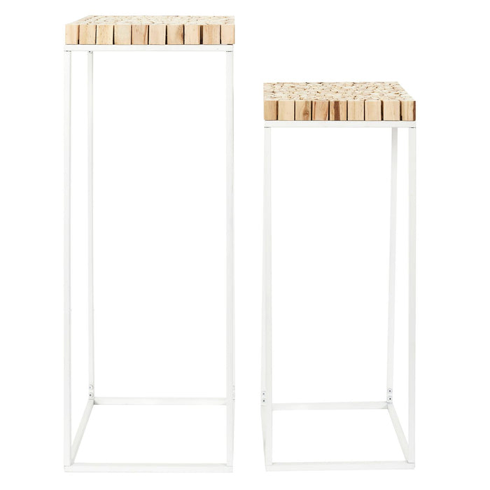 ROUND NESTING SEAT X2