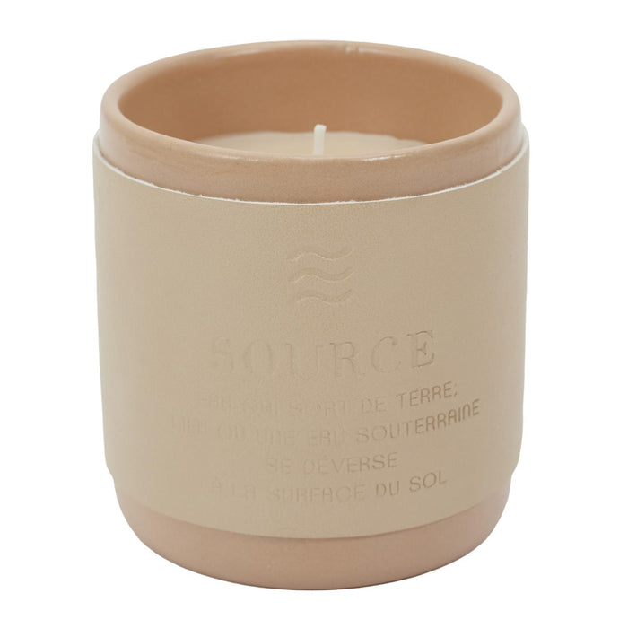 1 piece - CERAMIC SCENTED CANDLE 4 ELEMENTS - for color option contact us on 03 46 45 47