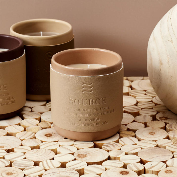 1 piece - CERAMIC SCENTED CANDLE 4 ELEMENTS - for color option contact us on 03 46 45 47