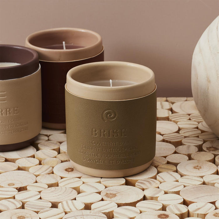 1 piece - CERAMIC SCENTED CANDLE 4 ELEMENTS - for color option contact us on 03 46 45 47