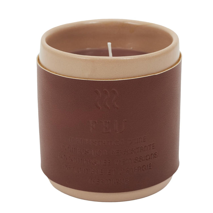 1 piece - CERAMIC SCENTED CANDLE 4 ELEMENTS - for color option contact us on 03 46 45 47