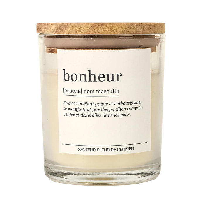 1 piece - SCENTED CANDLE DEFINITION - for color option contact us on 03 46 45 47