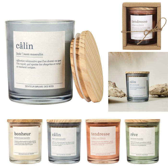 1 piece - SCENTED CANDLE DEFINITION - for color option contact us on 03 46 45 47