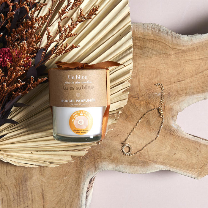 1 piece - SCENTED CANDLE JEWELLERY TOP CRAFT - for color option contact us on 03 46 45 47