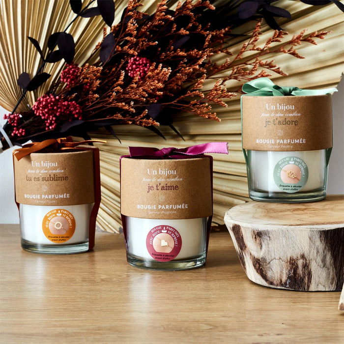 1 piece - SCENTED CANDLE JEWELLERY TOP CRAFT - for color option contact us on 03 46 45 47