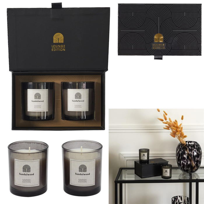 SCENTED CANDLE X2 LOUNGE SET