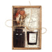 1 piece - SCENTED CANDLE AND DRIED FLOWERS - for color option contact us on 03 46 45 47