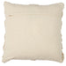 JUTE AND COTTON TUFTED CUSHION 40X40CM