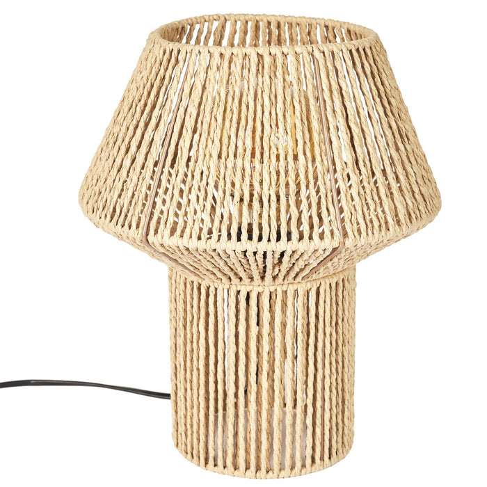 TABLE LAMP SHADE ROPE EFFECT