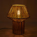 TABLE LAMP SHADE ROPE EFFECT