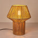 TABLE LAMP SHADE ROPE EFFECT