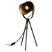 LAMP INDUS METAL BLACK