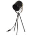 LAMP INDUS METAL BLACK
