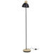 LAMP METAL BLACK WOOD M2