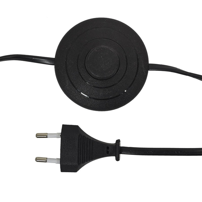 LAMP METAL BLACK WOOD M2