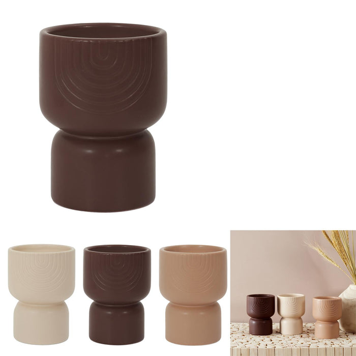 PACK OF 3 SAHANA CERAMIC CANDLES M4