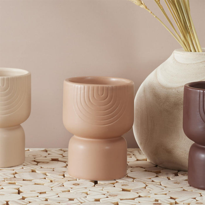 PACK OF 3 SAHANA CERAMIC CANDLES M4