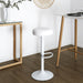 ADJUSTABLE BAR STOOL MUMFORD WHITE