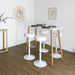 ADJUSTABLE BAR STOOL MUMFORD WHITE