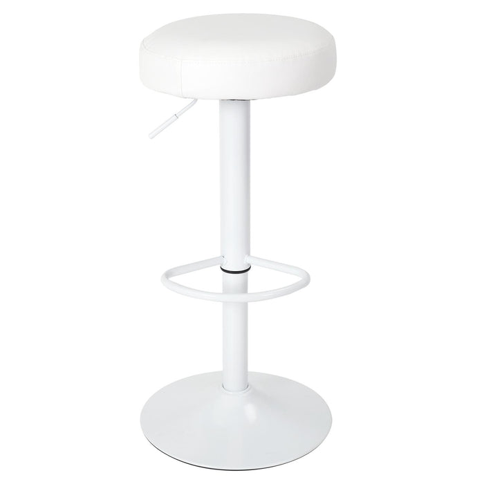 ADJUSTABLE BAR STOOL MUMFORD WHITE