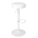 ADJUSTABLE BAR STOOL MUMFORD WHITE