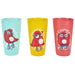 1 piece - REUSABLE TUMBLER MASCOT EMOTIONS 65CL - for color option contact us on 03 46 45 47