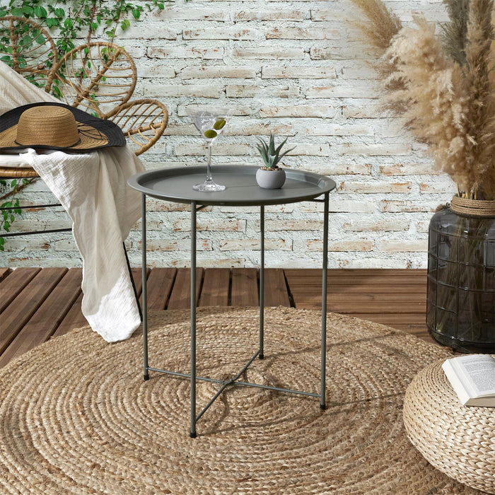 SIENNA TABLE OLIVE GREEN