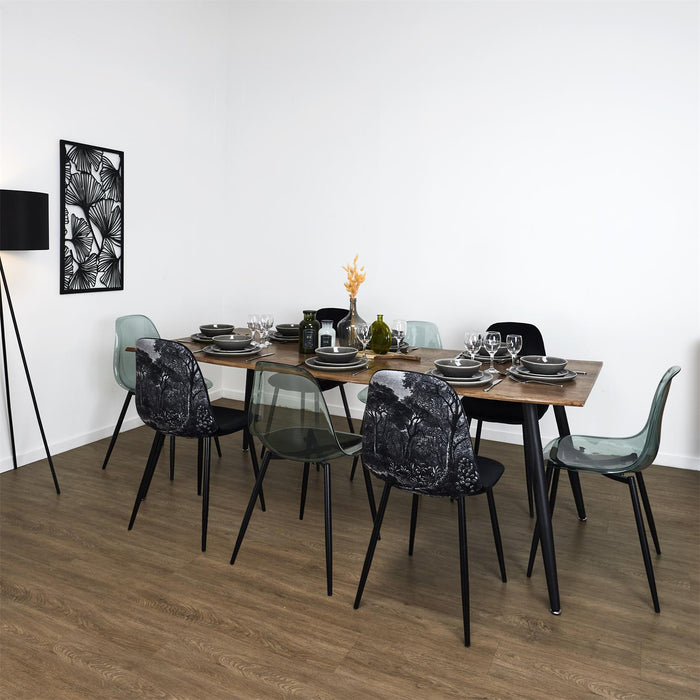 EXTENSIBLE TABLE 6 TO 8 PEOPLE FOREST FIRST