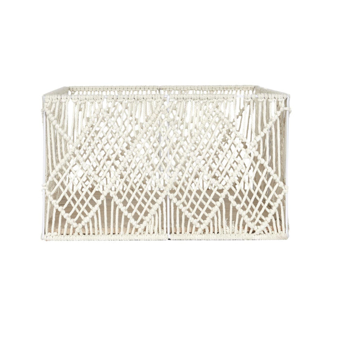 RECTANGULAR NESTING BASKET X3 BOHO