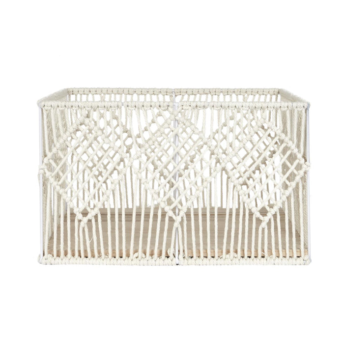 RECTANGULAR NESTING BASKET X3 BOHO