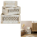 GIGOGNE BOHO WOODEN CRATE X3