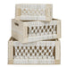 GIGOGNE BOHO WOODEN CRATE X3
