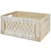 GIGOGNE BOHO WOODEN CRATE X3
