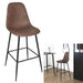 AMBER BROWN BAR CHAIR