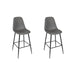 AMBER GREY BAR CHAIR